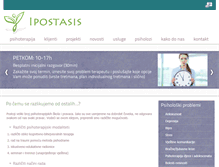 Tablet Screenshot of ipostasis.com